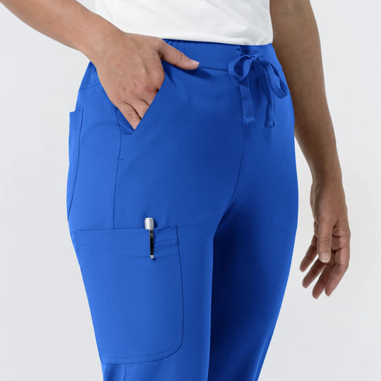 Wink Scrubs Women's NURTUR Jogger Scrub Pant Royal Blue | scrub-supply.com