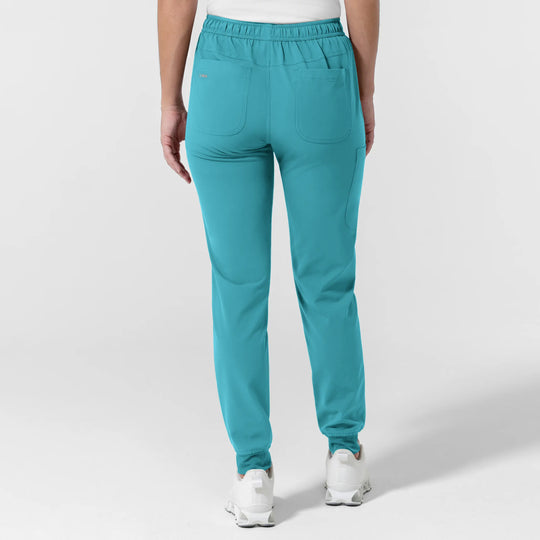Wink Scrubs Women's NURTUR Jogger Scrub Pant Teal | scrub-supply.com