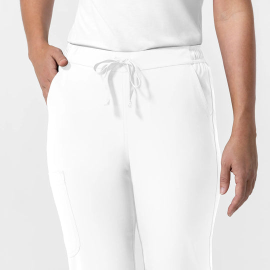 Wink Scrubs Women's NURTUR Jogger Scrub Pant White | scrub-supply.com