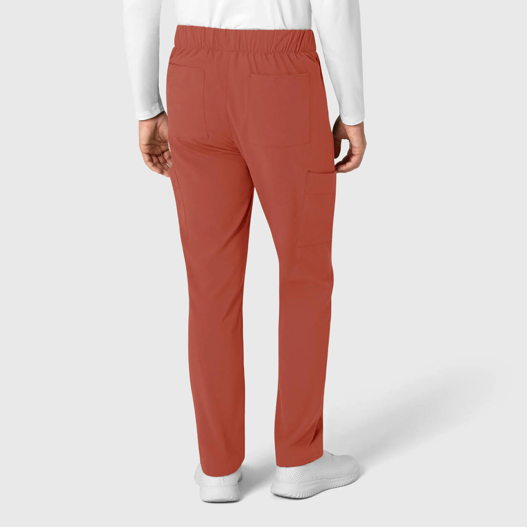 Wink Scrubs Men's Tapered Scrub Pant Mineral Red | scrub-supply.com