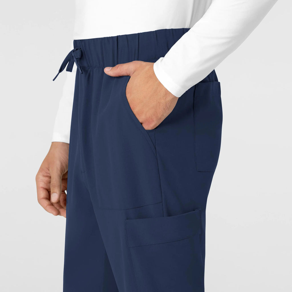 Wink Scrubs Men's Tapered Scrub Pant Navy | scrub-supply.com