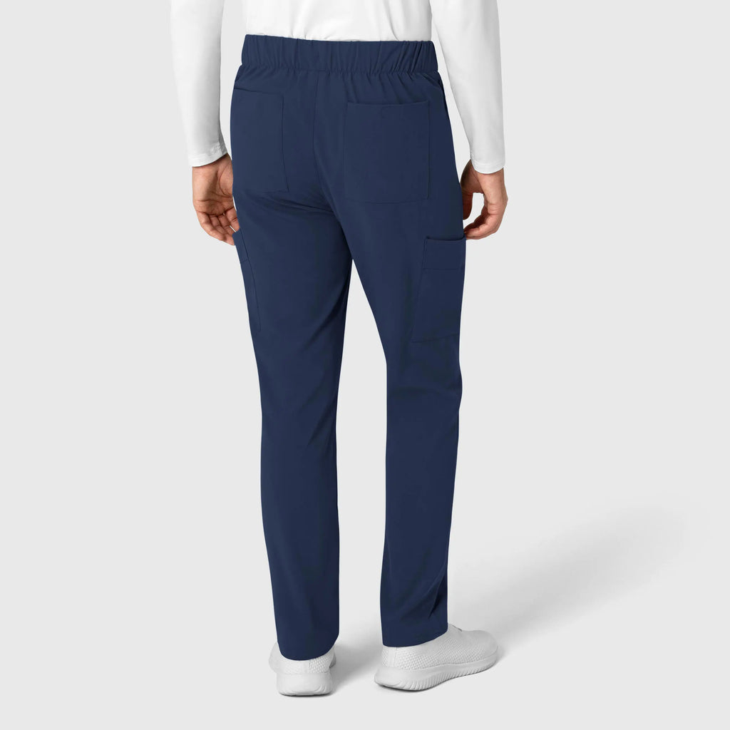 Wink Scrubs Men's Tapered Scrub Pant Navy | scrub-supply.com