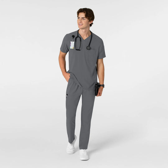 Wink Scrubs Men's Tapered Scrub Pant Pewter | scrub-supply.com