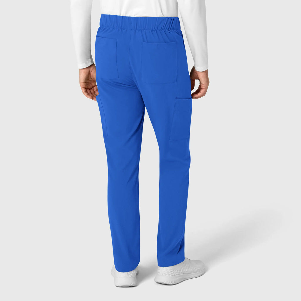 Wink Scrubs Men's Tapered Scrub Pant Royal Blue | scrub-supply.com