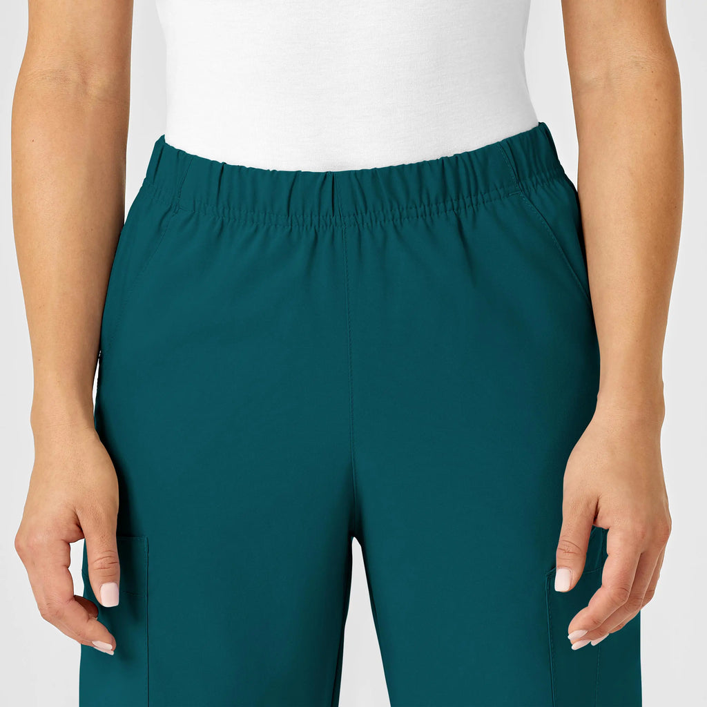 Wink Scrubs Unisex Multi-Cargo Scrub Pant Caribbean Blue | scrub-supply.com