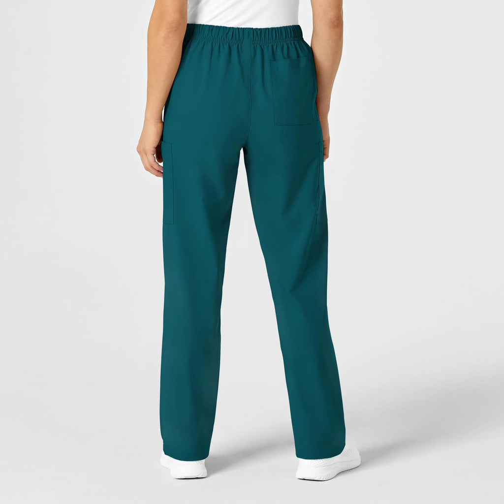 Wink Scrubs Unisex Multi-Cargo Scrub Pant Caribbean Blue | scrub-supply.com