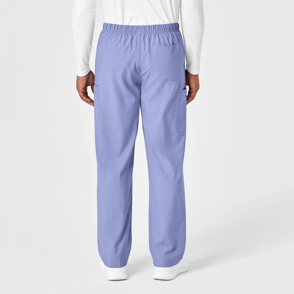 Wink Scrubs Unisex Multi-Cargo Scrub Pant Ceil Blue | scrub-supply.com