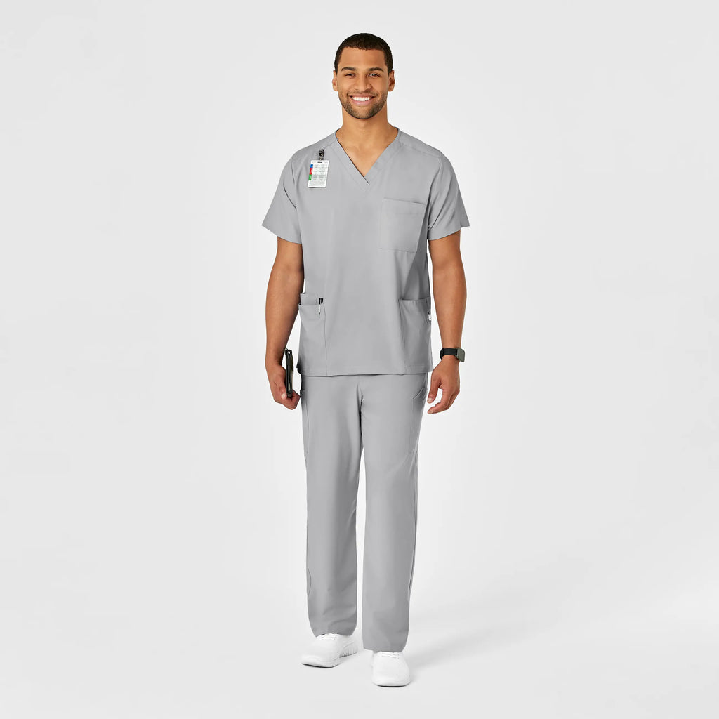 Wink Scrubs Unisex Multi-Cargo Scrub Pant Grey | scrub-supply.com