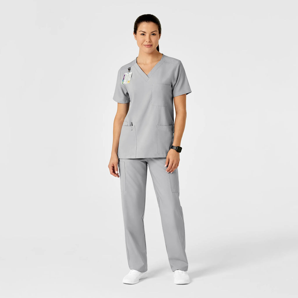 Wink Scrubs Unisex Multi-Cargo Scrub Pant Grey | scrub-supply.com