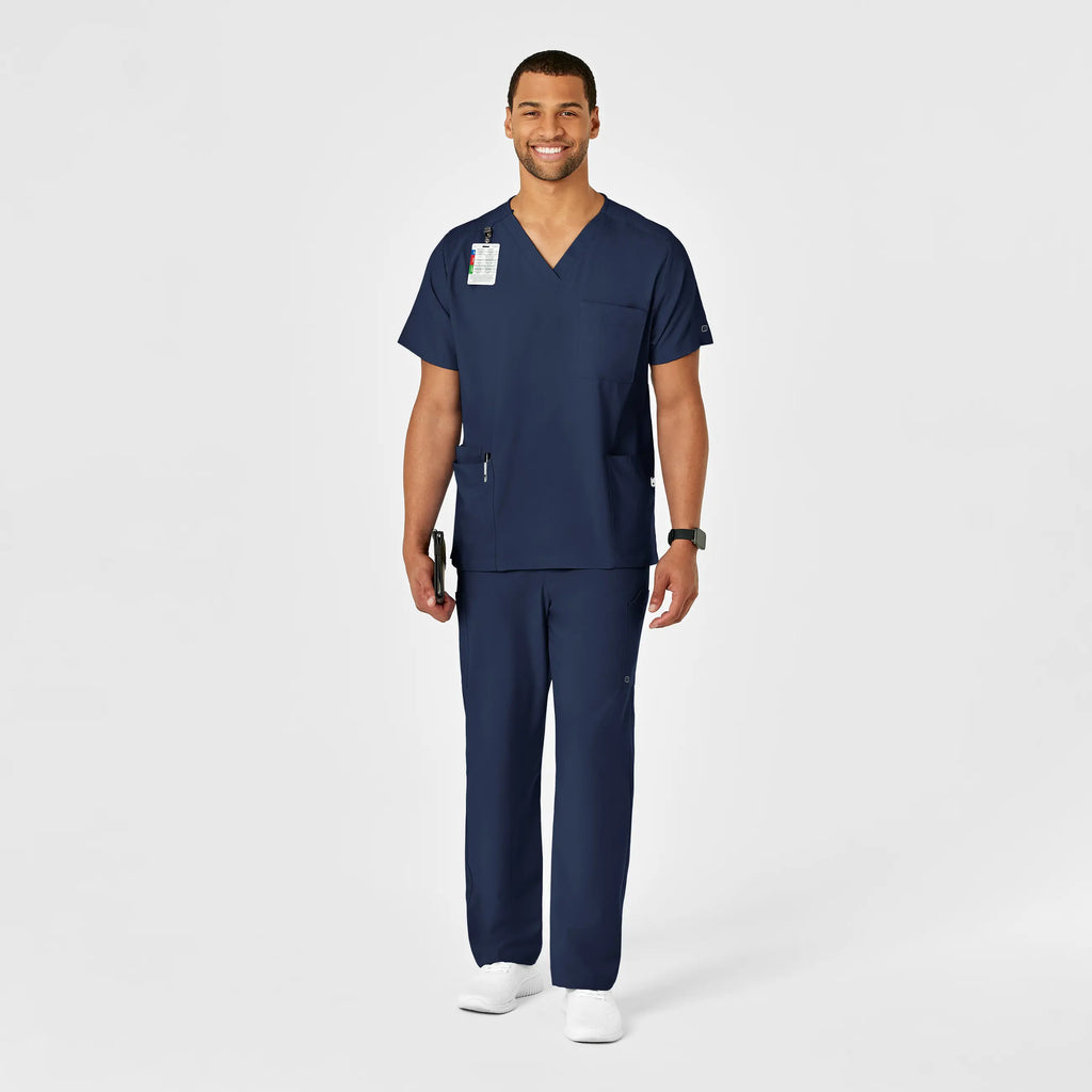 Wink Scrubs Unisex Multi-Cargo Scrub Pant Navy | scrub-supply.com