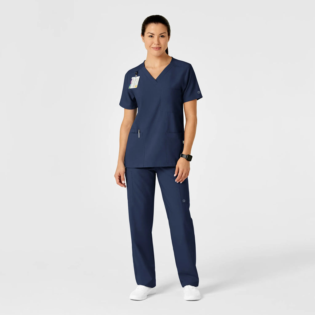 Wink Scrubs Unisex Multi-Cargo Scrub Pant Navy | scrub-supply.com