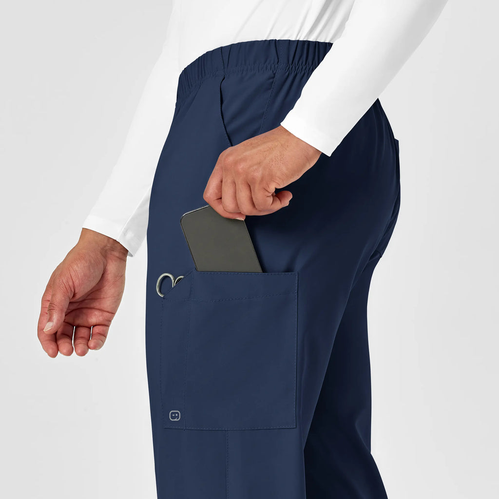 Wink Scrubs Unisex Multi-Cargo Scrub Pant Navy | scrub-supply.com