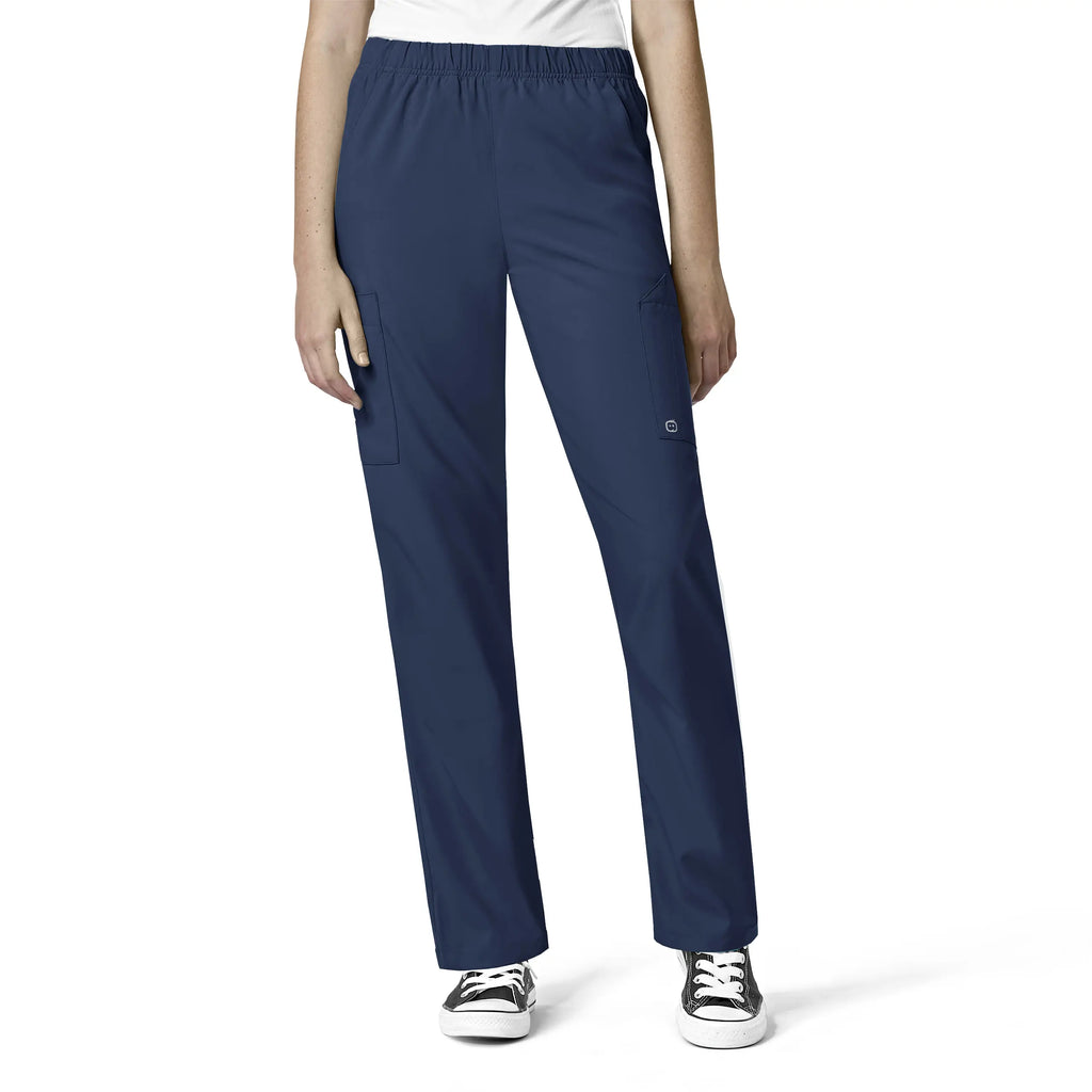 Wink Scrubs Unisex Multi-Cargo Scrub Pant Navy | scrub-supply.com