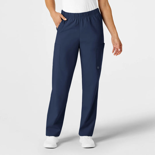 Wink Scrubs Unisex Multi-Cargo Scrub Pant Navy | scrub-supply.com