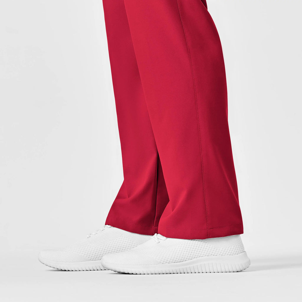 Wink Scrubs Unisex Multi-Cargo Scrub Pant Red | scrub-supply.com