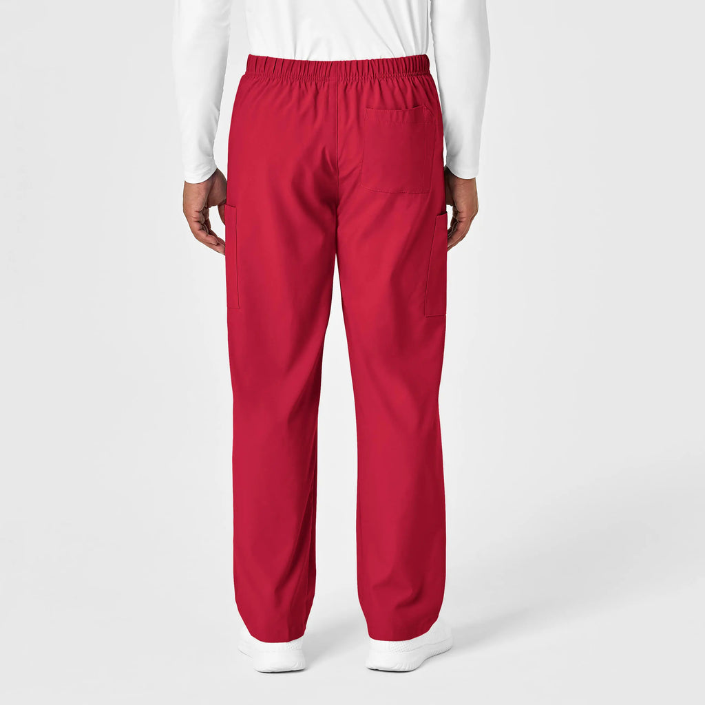 Wink Scrubs Unisex Multi-Cargo Scrub Pant Red | scrub-supply.com