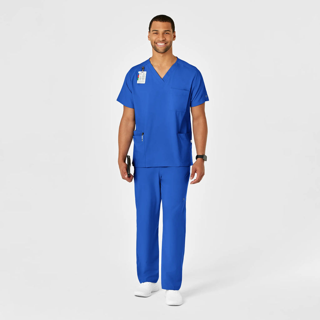 Wink Scrubs Unisex Multi-Cargo Scrub Pant Royal Blue | scrub-supply.com