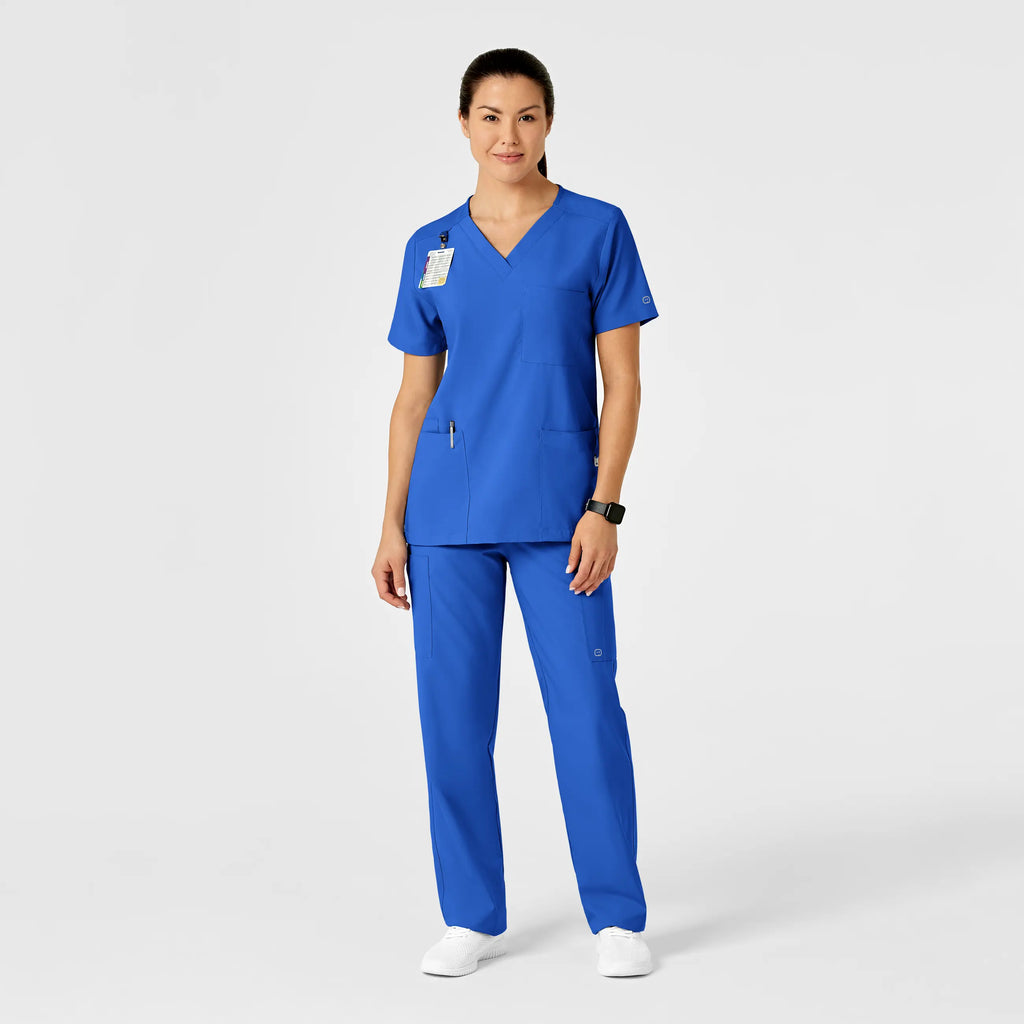 Wink Scrubs Unisex Multi-Cargo Scrub Pant Royal Blue | scrub-supply.com