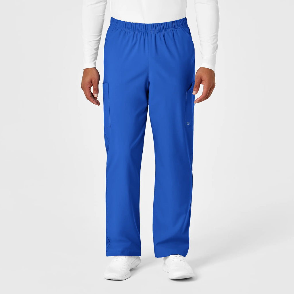 Wink Scrubs Unisex Multi-Cargo Scrub Pant Royal Blue | scrub-supply.com