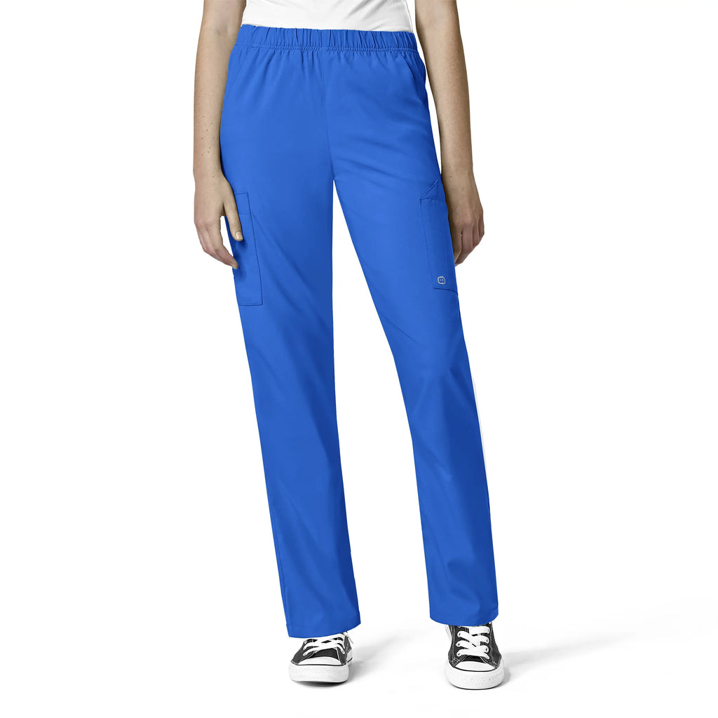 Wink Scrubs Unisex Multi-Cargo Scrub Pant Royal Blue | scrub-supply.com