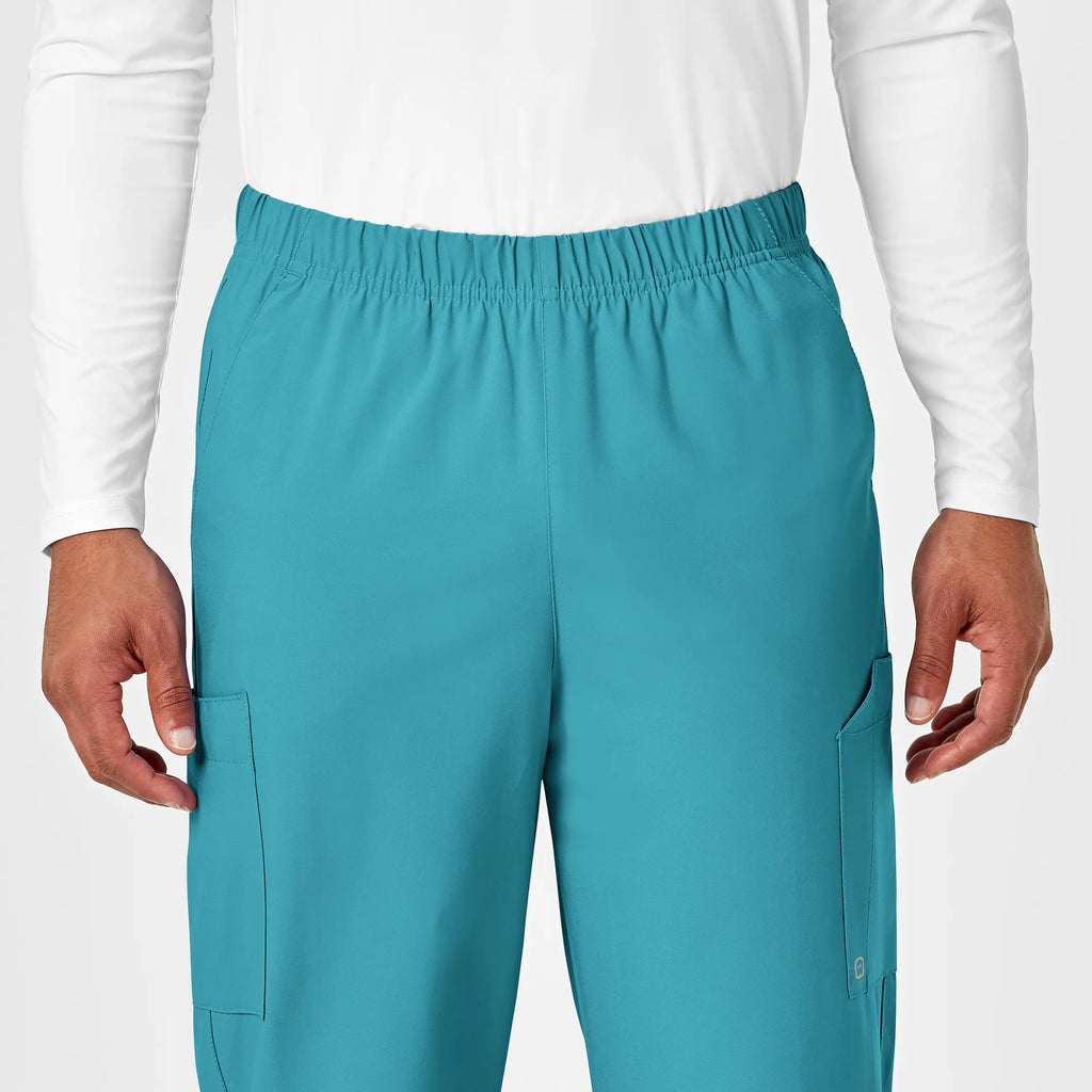 Wink Scrubs Unisex Multi-Cargo Scrub Pant Teal | scrub-supply.com