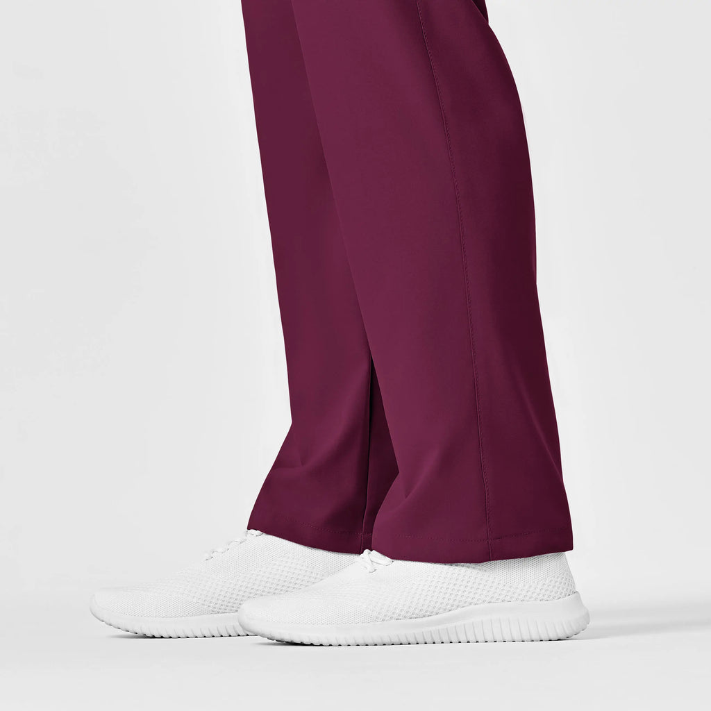 Wink Scrubs Unisex Multi-Cargo Scrub Pant Wine | scrub-supply.com