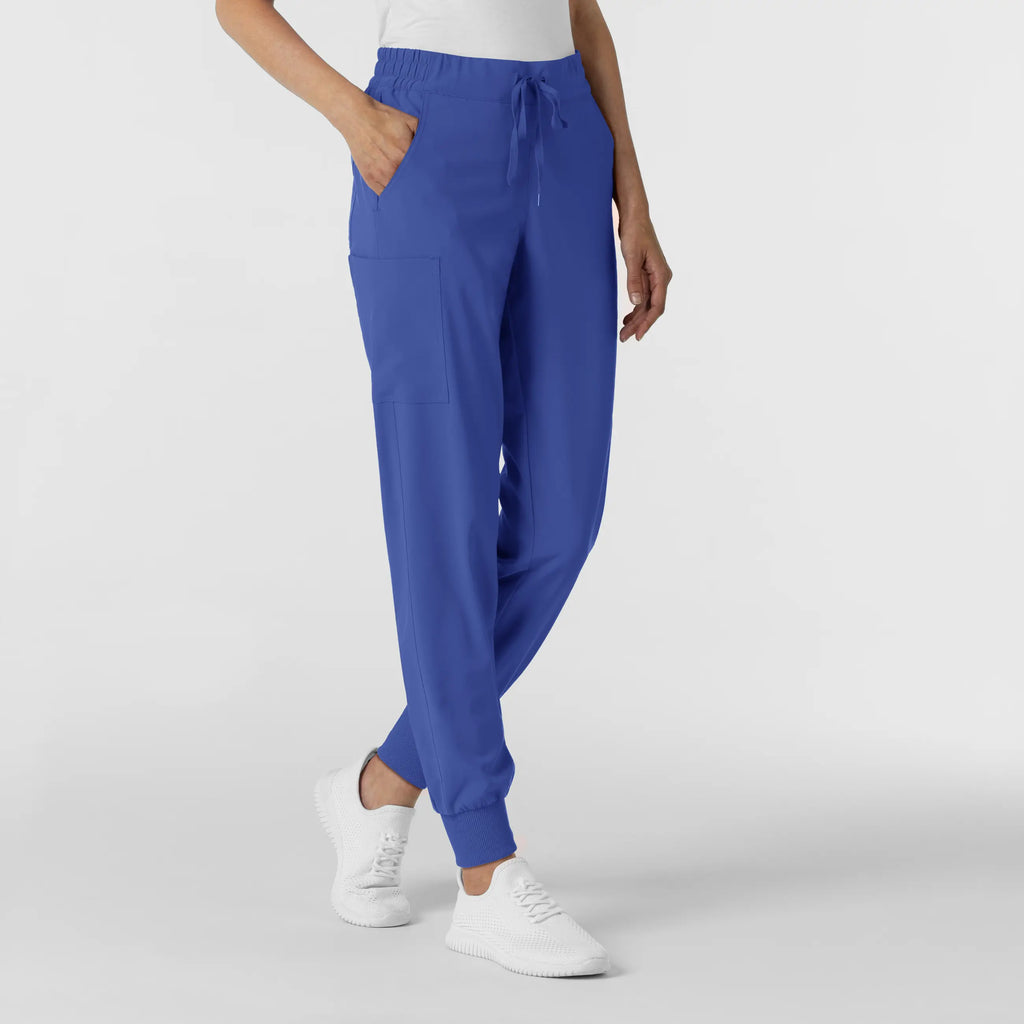Wink Scrubs Women's Jogger Scrub Pant Galaxy Blue | scrub-supply.com