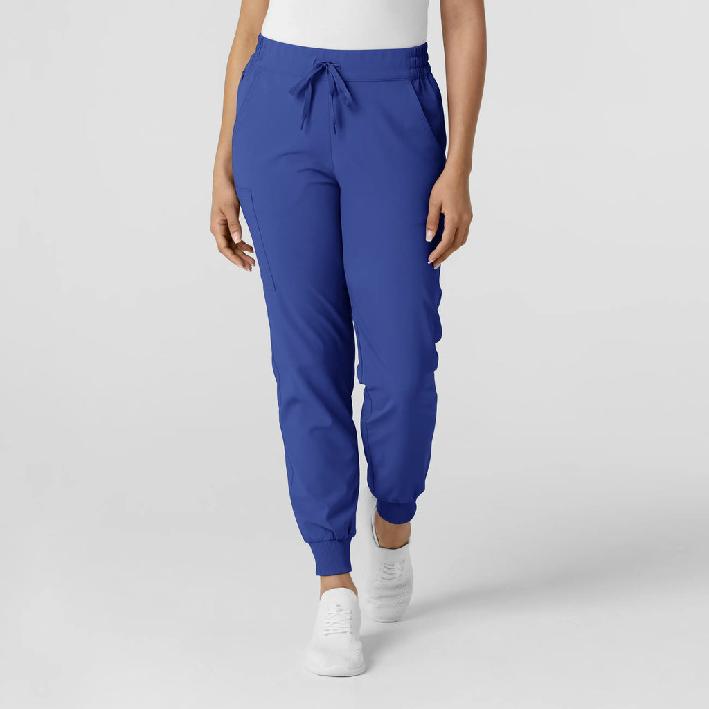 Wink Scrubs Women's Jogger Scrub Pant Galaxy Blue | scrub-supply.com