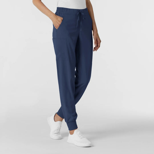Wink Scrubs Women's Jogger Scrub Pant Navy | scrub-supply.com