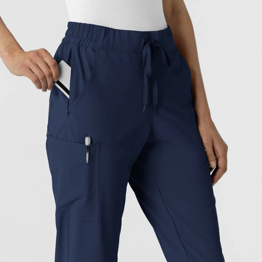 Wink Scrubs Women's Jogger Scrub Pant Navy | scrub-supply.com