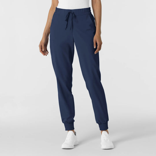 Wink Scrubs Women's Jogger Scrub Pant Navy | scrub-supply.com