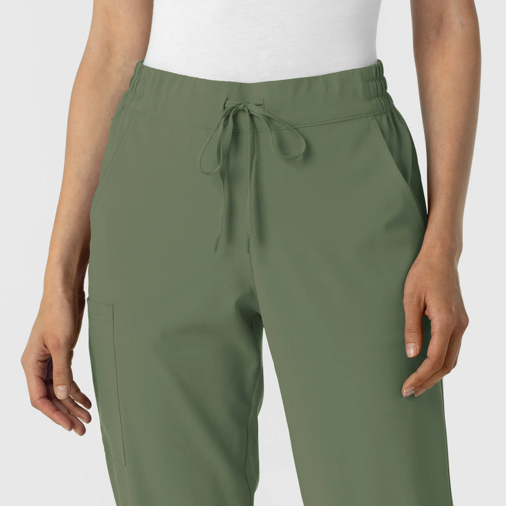 Wink Scrubs Women's Jogger Scrub Pant Olive | scrub-supply.com