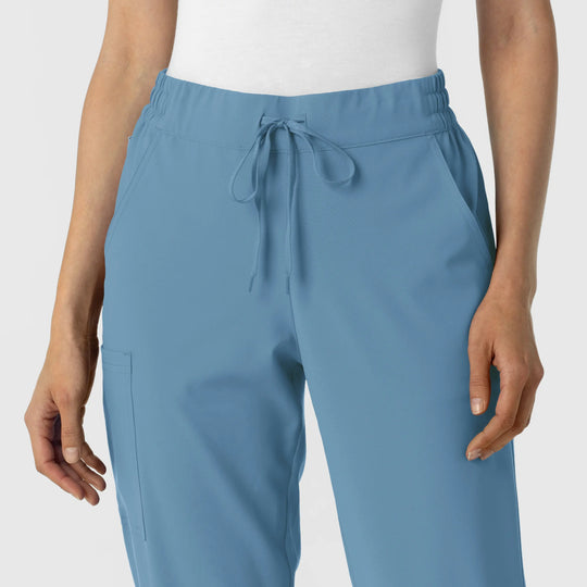 Wink Scrubs Women's Jogger Scrub Pant Pacific Blue | scrub-supply.com