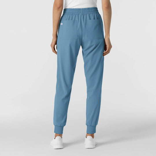 Wink Scrubs Women's Jogger Scrub Pant Pacific Blue | scrub-supply.com