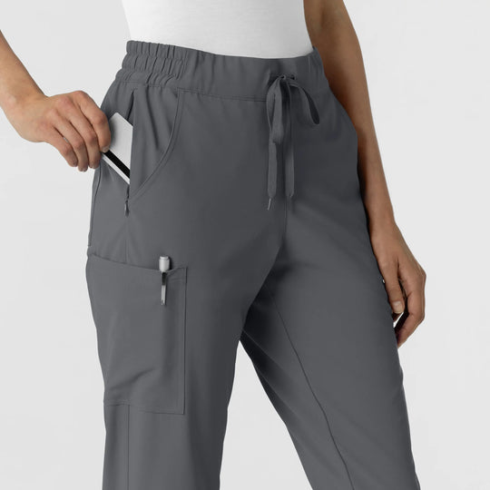 Wink Scrubs Women's Jogger Scrub Pant Pewter | scrub-supply.com