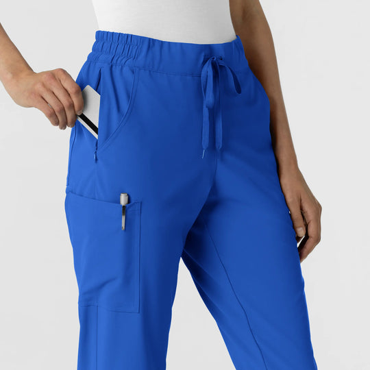 Wink Scrubs Women's Jogger Scrub Pant Royal Blue | scrub-supply.com