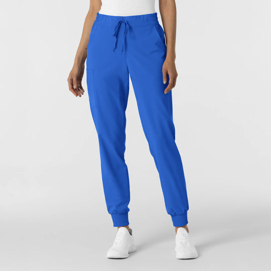 Wink Scrubs Women's Jogger Scrub Pant Royal Blue | scrub-supply.com