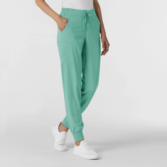 Wink Scrubs Women's Jogger Scrub Pant Turquoise | scrub-supply.com