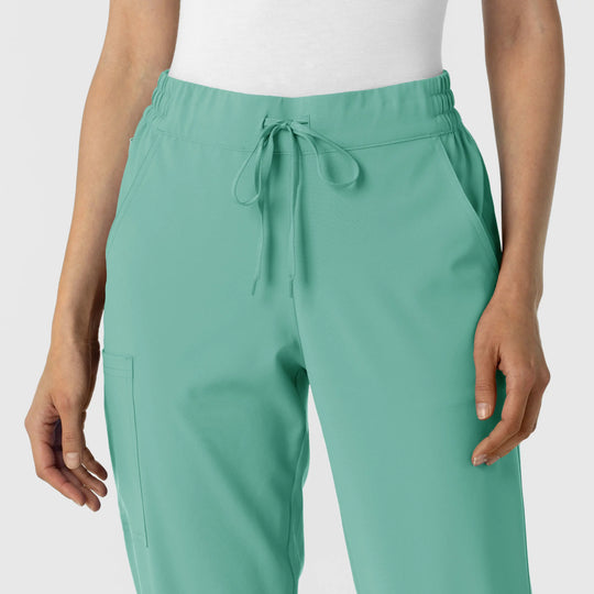 Wink Scrubs Women's Jogger Scrub Pant Turquoise | scrub-supply.com