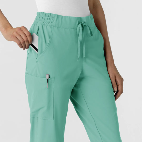 Wink Scrubs Women's Jogger Scrub Pant Turquoise | scrub-supply.com