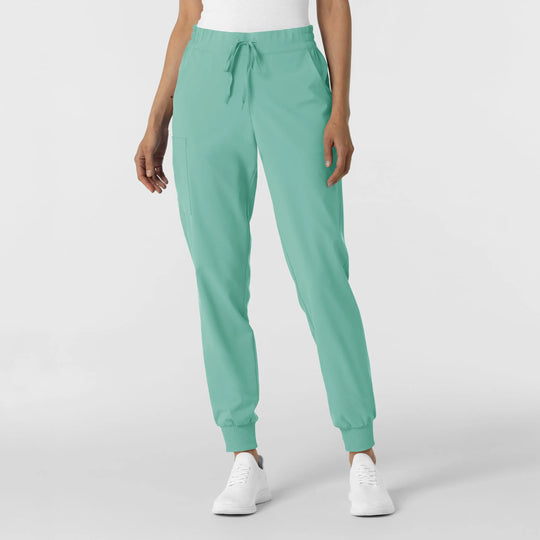 Wink Scrubs Women's Jogger Scrub Pant Turquoise | scrub-supply.com