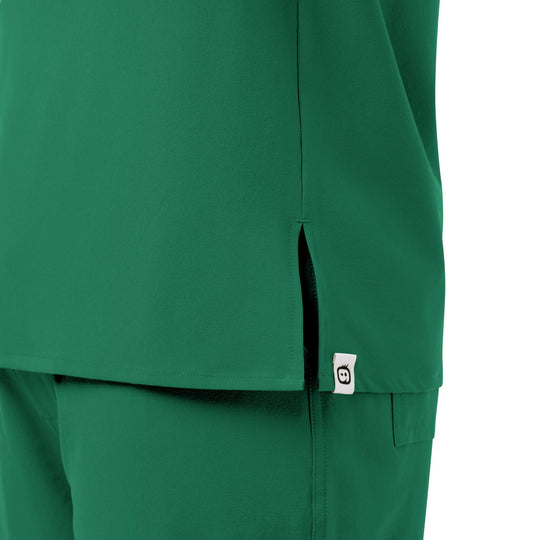 Wink Scrubs Men's EZ Zip Scrub Top Hunter | scrub-supply.com