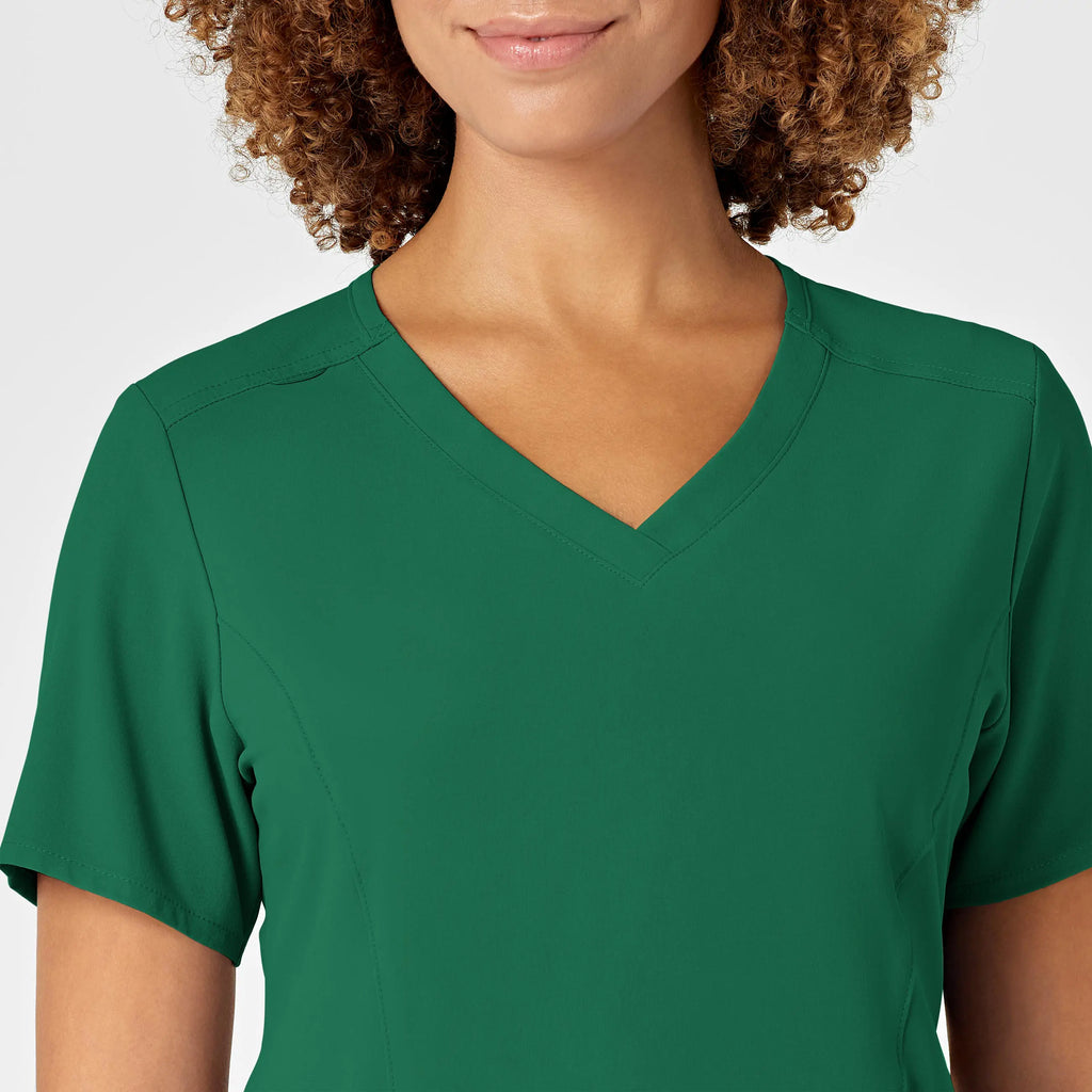 Wink Scrubs Women's RENEW V-Neck Scrub Top Hunter | scrub-supply.com