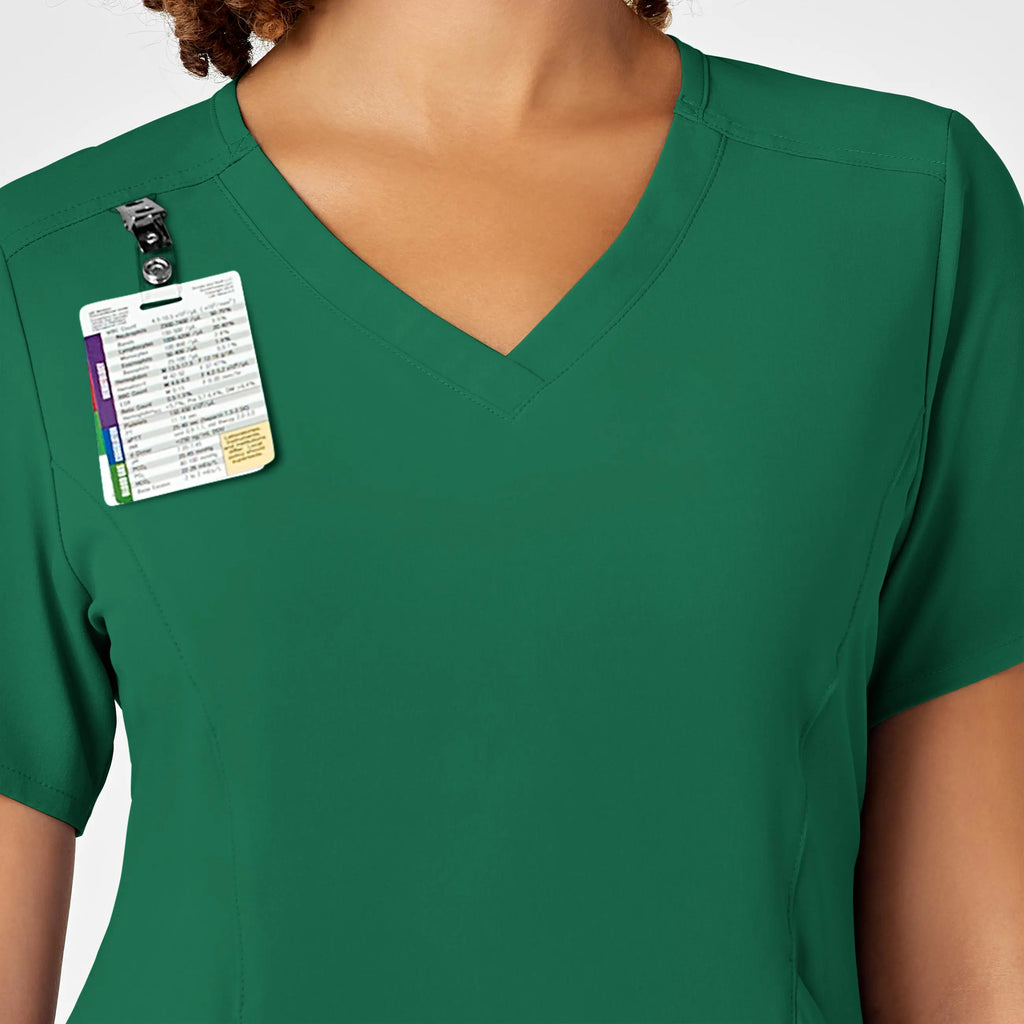 Wink Scrubs Women's RENEW V-Neck Scrub Top Hunter | scrub-supply.com