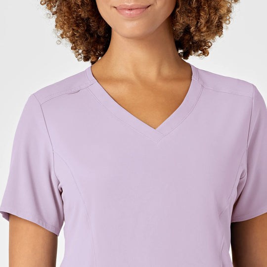 Wink Scrubs Women's RENEW V-Neck Scrub Top Pastel Lilac | scrub-supply.com