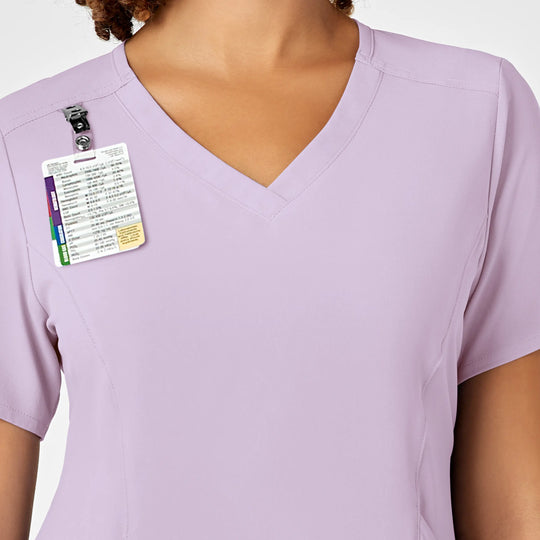 Wink Scrubs Women's RENEW V-Neck Scrub Top Pastel Lilac | scrub-supply.com