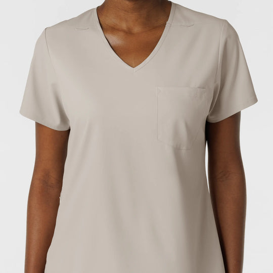 Wink Scrubs Women's Tuck-In Scrub Top Cloud | scrub-supply.com