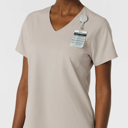 Wink Scrubs Women's Tuck-In Scrub Top Cloud | scrub-supply.com