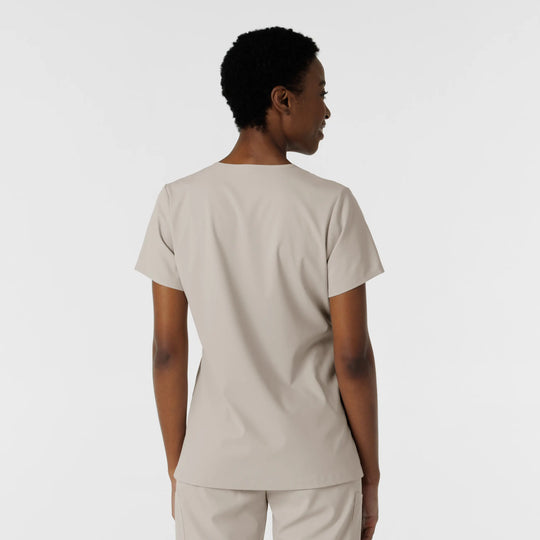 Wink Scrubs Women's Tuck-In Scrub Top Cloud | scrub-supply.com