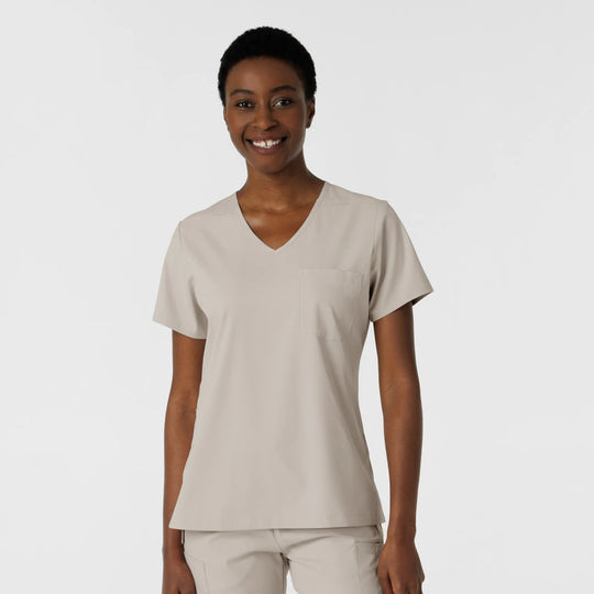 Wink Scrubs Women's Tuck-In Scrub Top Cloud | scrub-supply.com